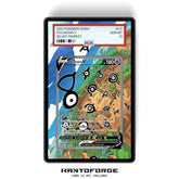 Unown V 177/195 - PSA Size Graded Card Case Extended Artwork Display with GradeGuardian Protection